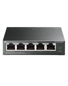 TP-LINK TL-SG105MPE 5-Port Gigabit Easy Smart Switch with 4-Port PoE+