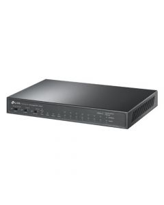 TP-LINK TL-SL1311P 8-Port 10/100Mbps + 3-Port Gigabit Desktop Switch with 8-Port PoE+