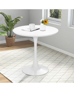 Modern Tulip Round Dining Table with MDF Top