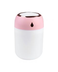 USB Mini Car Humidifier Oil Air Purifier Freshener Aroma Essential Diffuser - Pink