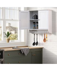 Wall Mounted Bathroom Cabinet with Adjustable Shelf