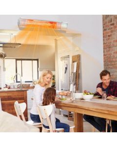 Wall Mounted Infrared Heater with 3 Remote Control