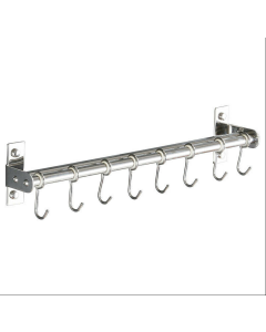 Kitchen Cupboard Wall Mounted Tool Utensils Hanging Rail Rack and Holder