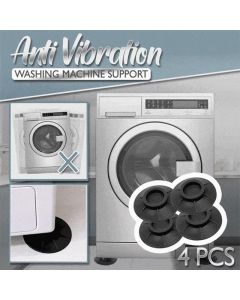 4 pcs Rubber Washing Machine Non-slip Mat