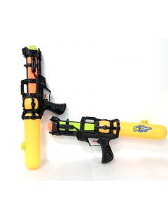 44cm Big Splash Water Gun Double Shot Gun for Garden Beach Summer Party Swimming Pool Game - Assorted Color Random Send