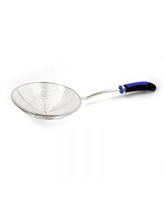 Stainless Steel Wire Skimmer Spoon 44cm Handle Mesh Filter for Frying Food Pasta Spaghetti Noodle
