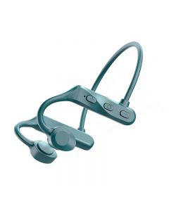 Bone Conduction Earphones Wireless Headphones Sport Bluetooth Headset - Green
