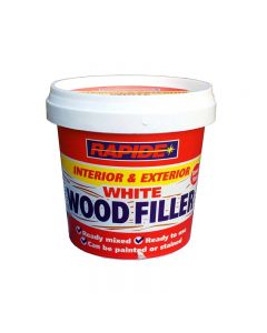 Multi Purpose Interior Exterior White Wood Filler Ready Mixed Ready To Use 500g