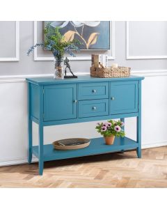 Wood Sideboard Buffet with 2 Drawers and 2 Storage Cabinets