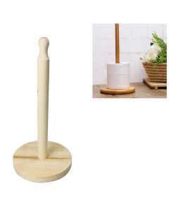 Wooden Tissue Holder Roll Holder Free Standing