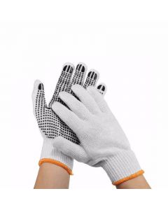 One Size 1 Pair Rubber Grip Working Gloves Personal Protective Gloves