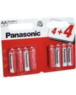 8 x AA 1.5V Zinc-Carbon Batteries