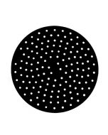 8 inch Reusable Air Fryer Liners Non-Stick Silicone Pad Mat Basket Round - Black