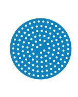 8 inch Reusable Air Fryer Liners Non-Stick Silicone Pad Mat Basket Round - Blue