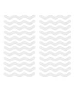 24 pcs Non Slip Bath Mat Grip Stickers Anti Slip Shower Strips Pad Floor Safety Tape - S Shape