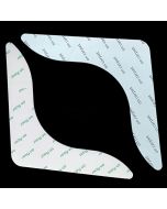 One Pack/8pcs Anti Slip Rug Underlay Rug Grippers Mat for Carpets to Stop Sliding - White