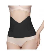 Postpartum Corset Recovery Tummy Belly Waist Support Belt Shaper - Black