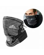 Neck Gaiter Bandana Headband Cooling Face Scarf Shield Head Cover Snood Scarves - Grey