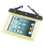 7-8 inches Mini Tablet Waterproof Bag Cover Water Resistance Pouch Case - Yellow