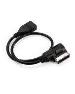 AUDI VW Music Interface MDI MMI AMI to USB Charging Sync Data Cable Adapter