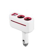 Multi Car Cigarette Socket 2 Way Lighter Splitter Charger Power Adapter Dual USB