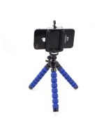 Octopus Mini TriPod Stand Grip Holder Mount Mobile Phones Cameras Holder Gadgets - Blue