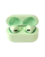 Macaron Air Pro Wireless Headphones Bluetooth 5.0 Touch Control In-ear Earphones - Green