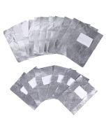 100pcs Nail Art Soak Off Remover Polish Acrylic Removal Foil Paper Wraps - Frosted