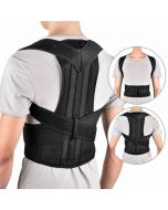 Adjustable Posture Corrector Slouch Shoulder Corset Back Lumbar Brace Orthosis Support Shoulder Straight Hold - S