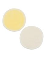 Natural Reusable Soft Gentle Makeup Remover Pads Foundation Cleaning Cotton Pad for Sensitive Skin - Yellow