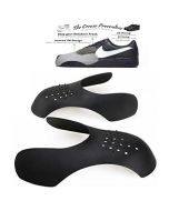 Shoe Trainer Protector Reusable Anti Crease Sneaker Shields Toe Box Decreaser for Men UK 7-12 - Black