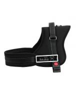 Dog Adjustable Control Soft Vest Harness Walk Collar Chest Strap Vest - Black M