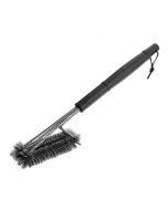 Layer Stainless Steel Heavy Duty Barbeque Grill Brush Bristles Cleaner