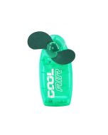 Mini Portable Pocket Fan Cool Air Hand Held Summer Fan Travel Blower - Green