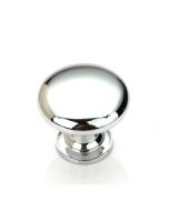 30mm Zinc Alloy Round Stainless Steel Kitchen Cabinet Knobs Drawer Handles Cupboard Knobs