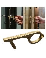 2pcs Hand EDC Door Opener Brass Hygiene Contactless Door Opener