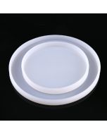 Resin Casting Round Coaster Epoxy Mold Silicone Jewelry Making DIY Craft Mould - Size Plus L