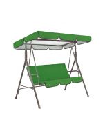 Replacement Canopy for Swing Seat Garden Hammock 2 and 3 Seater Sizes Spare Cover - 164x114x15cm
