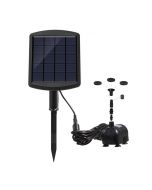 Outdoor Solar Powered Submersible Water Fountain Pump Garden Pond Pool Bird Bath