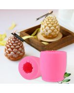 3D Christmas Pine Cone Silicone Candle Mold Candles Molds DIY Making Soap Mould