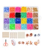 Jewelry Making Kit Beads for DIY Bracelet Making Kit Color Disc Bohemian Jewelry
