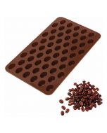 55 Mini Coffee Beans Chocolate Mold Candy Ice Cube Jelly DIY Cake Decoration Baking Molds