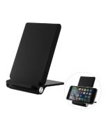 T100 Fast Wireless Charger Foldable Portable Charging Pad with Stand Function - Black