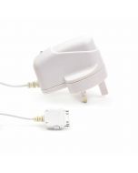 2.1A UK Charger Adapter with Cable for iPad2/3 iPhone 4S - White