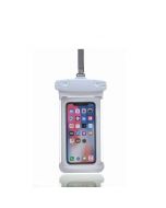 Universal 7.2 inch Waterproof Three-dimensional E Type Phone Pouch Glowing Bag - White