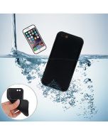 TPU Waterproof Protective Phone Case Cover for iPhone 6S - Black