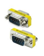 Serial RS232 DB9 9 Pin Male to Male Adapter Connector