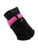 Pet Puppy Dog Warm Insulated Padded Coat Thick Winter Puffer Jacket Vest for Pets Size XL - Pink