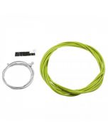 Jagwire Bike Bicycle Complete Front & Rear Inner Outer Gear Brake Wire Cable Kit - Green