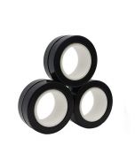 Magnetic Bracelet Ring Unzip Magical Ring Props Tools Decompression Product Anti-Stress - Black
